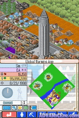 SimCity Creator screenshot 3 for Nintendo DS